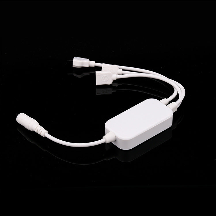 Contrôleur LED RGB Bluetooth ELK6ARGB – DC5V-24V | Double sortie | Application sans fil + télécommande | Pour bandes LED RGB