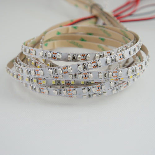 SMD2835 LED Strip Light | Red / Green / Blue / Yellow / Pink / Icy Blue | 120 LEDs/m | 10W/m | 12V DC | 8mm PCB | 5m Roll | IP00 / IP67 Waterproof Options