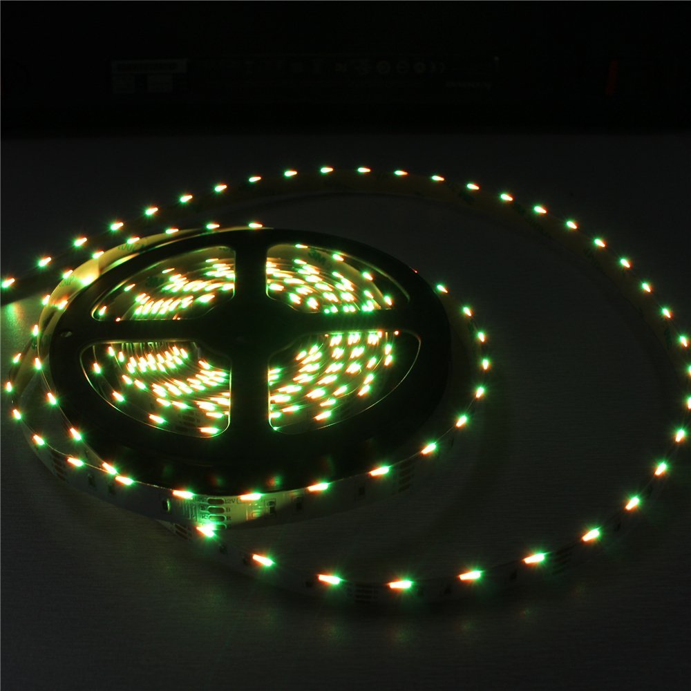 SMD020 seitlich emittierende RGB-Farbwechsel-LED-Streifenlichter, 16,4 FT/5 M 60 LEDs pro Meter LED-Band