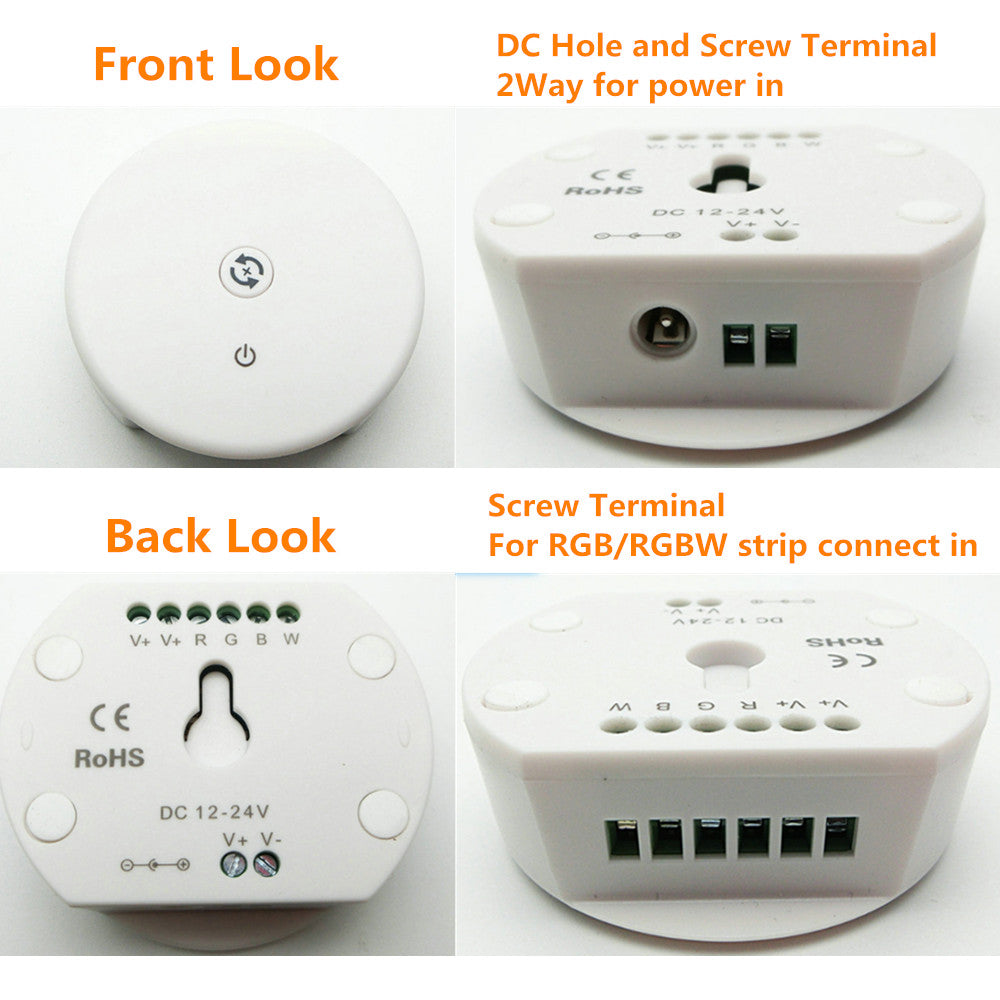 UFO WiFi Smart Phone App Controllable LED RGB / RGBW Controller | Wireless Controller for LED Flexible Strips