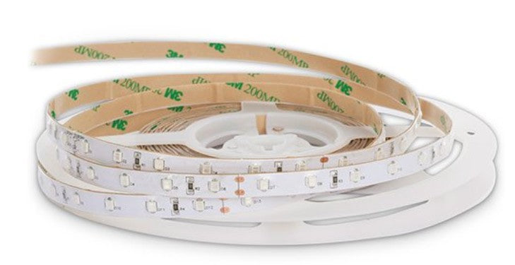 730–735nm SMD2835 DC12V Infrared LED Strip Light – Far Red for Flowering & Photoperiod Control, 60/120/240 LEDs/m, 5 Meters, IP00/IP65