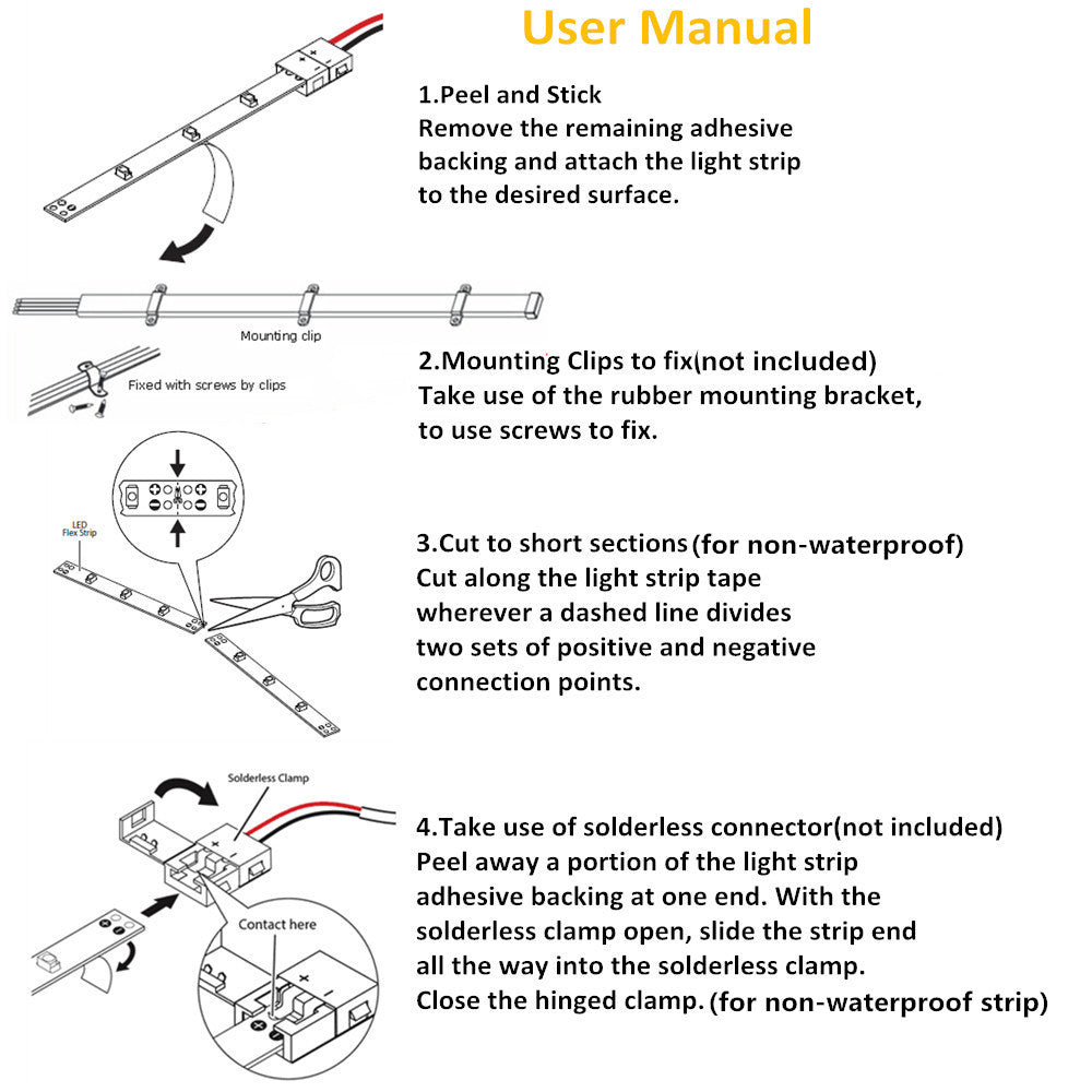 810nm SMD2835 DC12V Infrared LED Strip Light – Near IR for Therapy & Circulation, 60/120/240 LEDs/m, 5 Meters, IP00/IP65