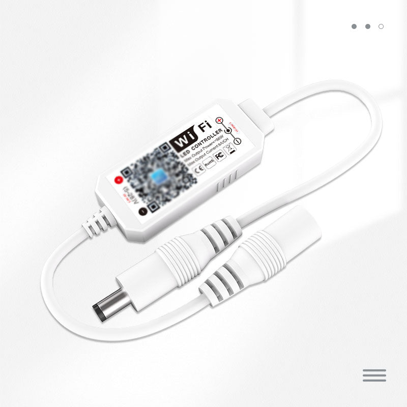 Single Color LED Strip WiFi Dimmer – DC5V-24V | Smart Wireless LED Dimmer Controller | Alexa & Google Home Compatible | For LED Strips