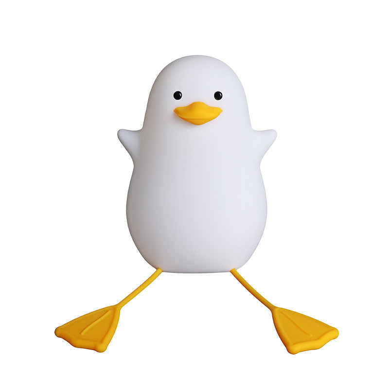 2pcs Pack Duck Lamp LED Night Light Rechargeable Desk lamp with Timer for Baby Girls Boys