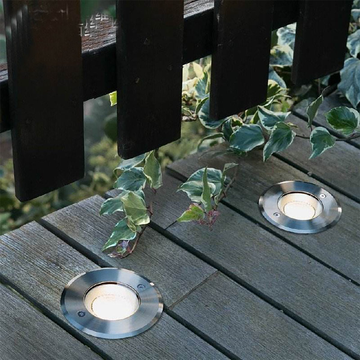 1W / 3W / 5W /7W IP67 Waterproof  Underground Fixture Landscape Uplighting Well LED Garden Lights