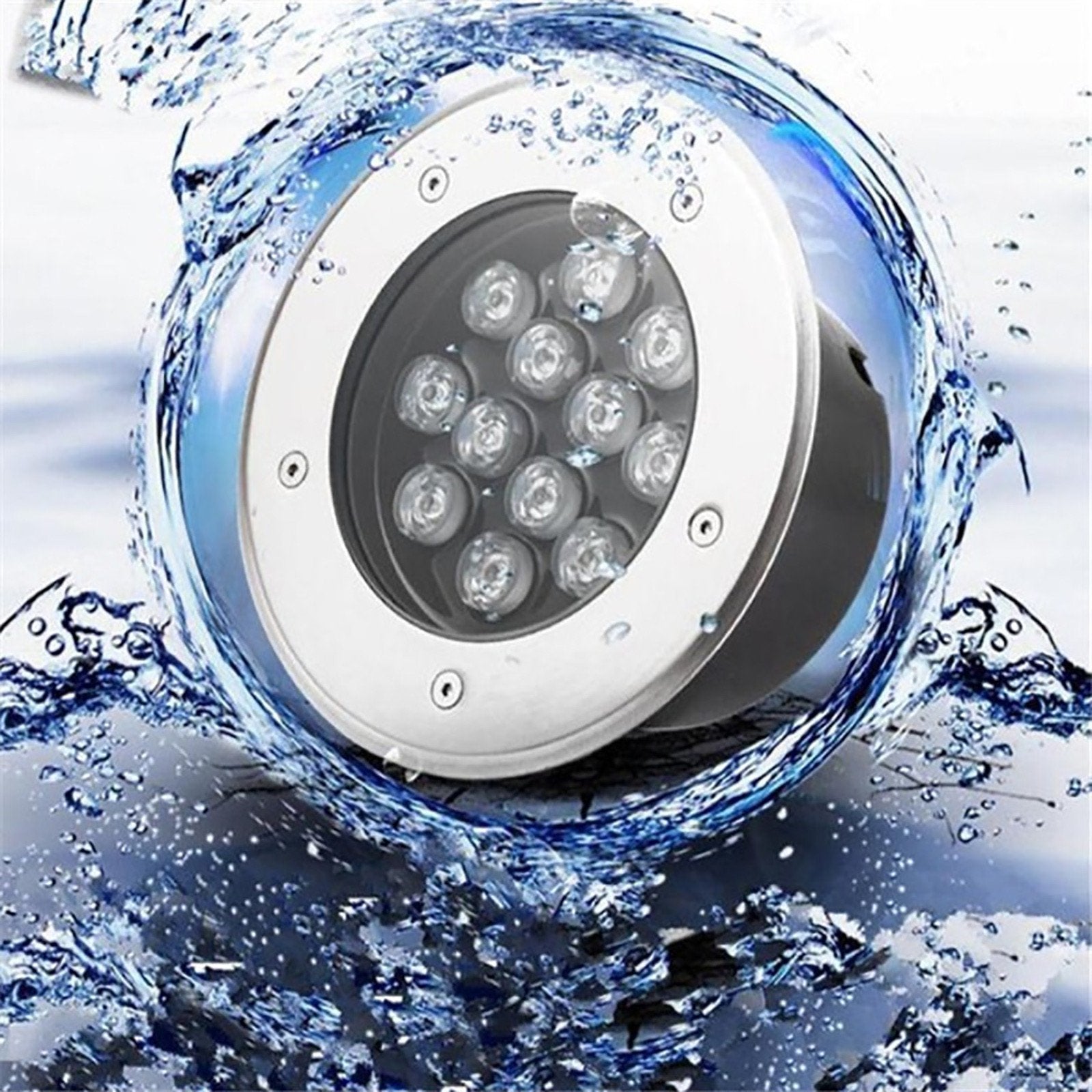 1W / 3W / 5W /7W IP67 Waterproof  Underground Fixture Landscape Uplighting Well LED Garden Lights