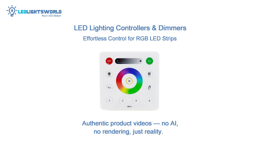 SP63X Bluetooth Music LED Controller – APP Control for LED Strips | LEDLightsWorld