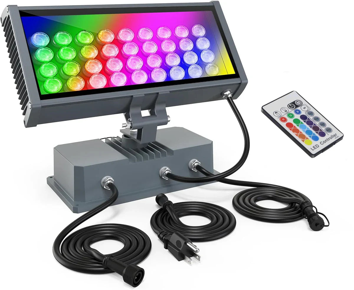 LED Wall Washers: Key Optical Parameters That Define Projection Distance and Uniformity