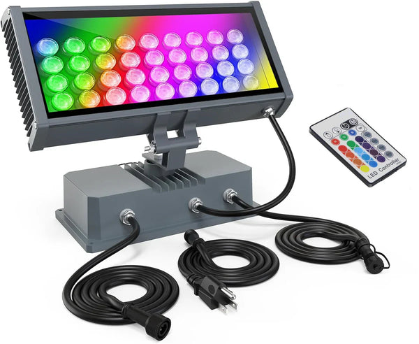 LED Wall Washers: Key Optical Parameters That Define Projection Distance and Uniformity