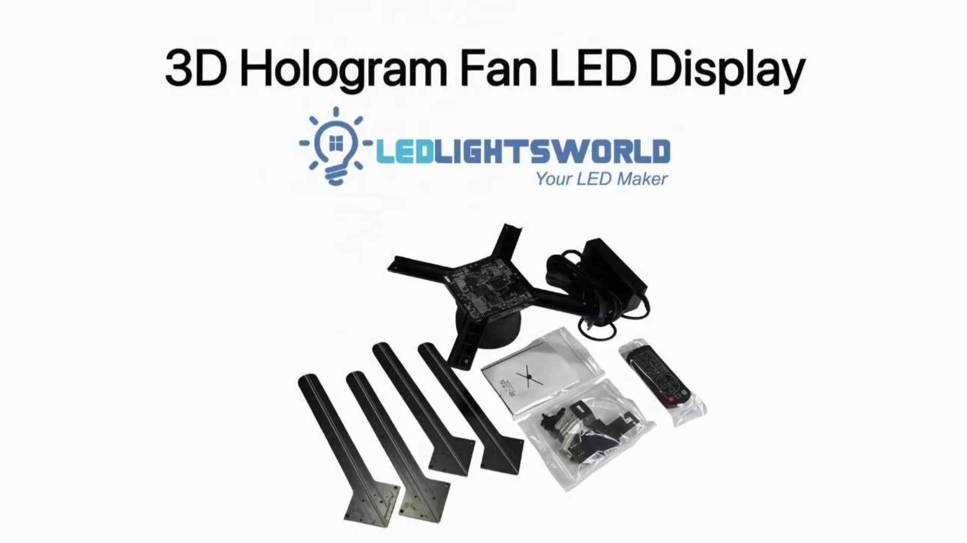 M Series 3D Hologram Fan LED Display – High-Brightness Holographic Adv