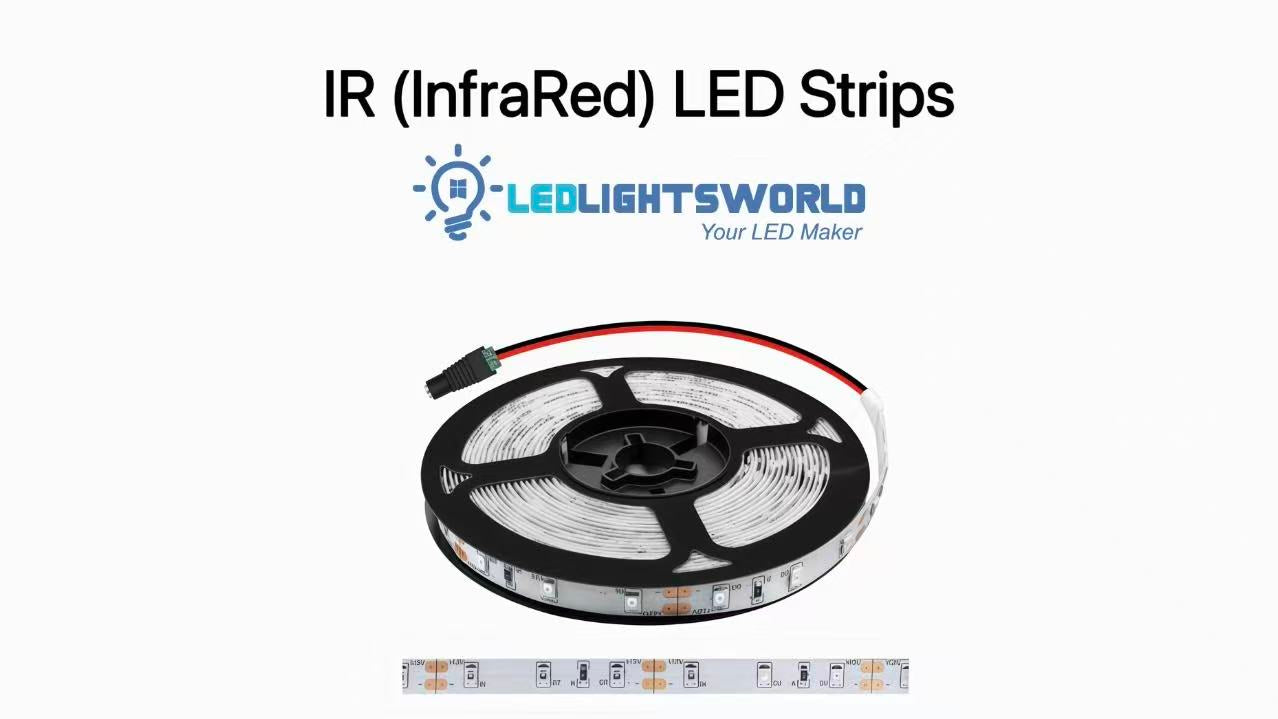 660–670nm Deep Red LED Strip – High-Density 240 LEDs/m IP65 Overview