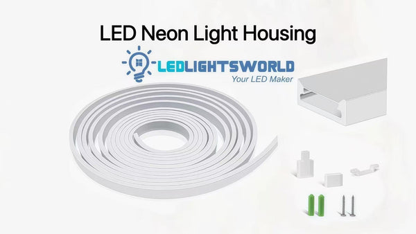 S0613 Neon Light Housing – IP67 Waterproof Silicone LED Channel Demo