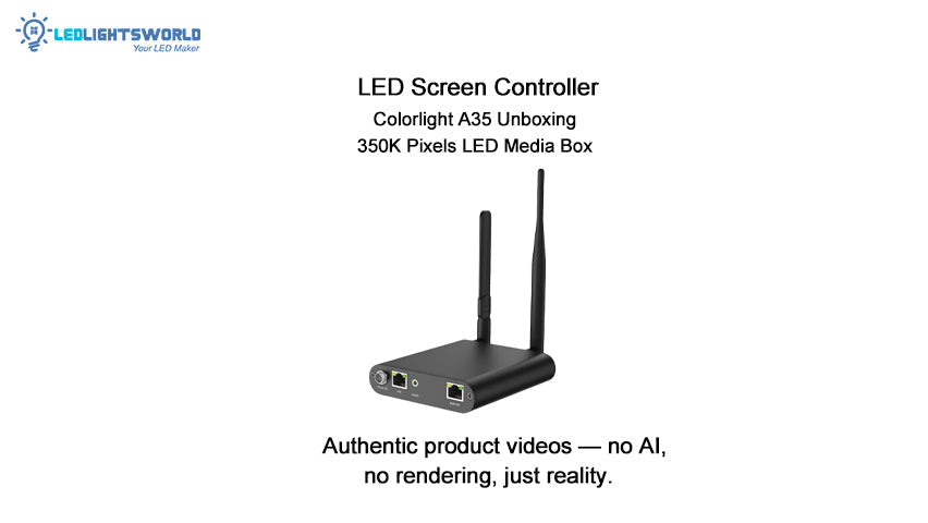 Colorlight A35 Multimedia Player Box for Small LED Display Systems | LEDLightsWorld