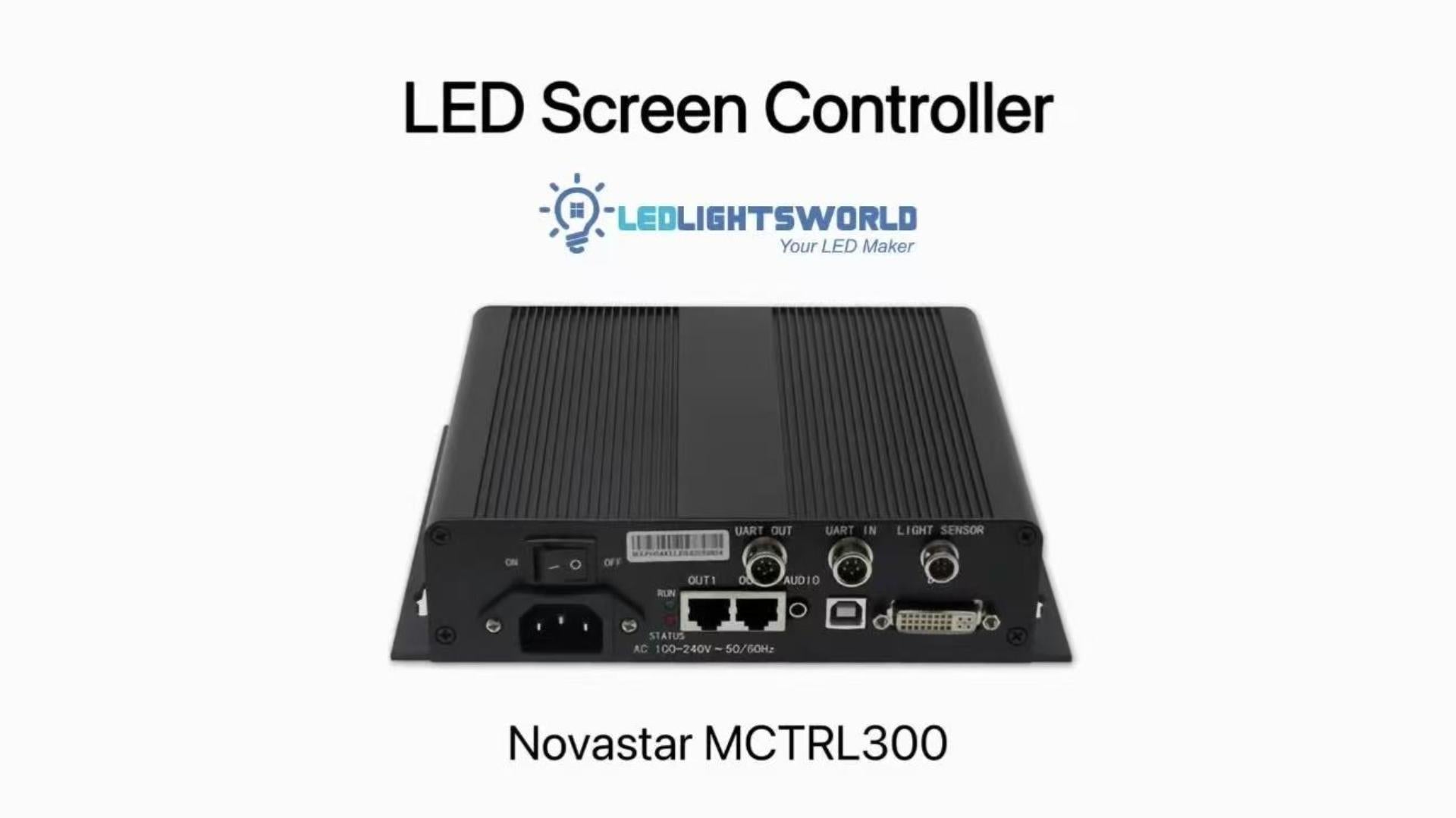 Novastar MCTRL300 LED Display Controller – 1280×1024 Resolution Synchronous Control System | LEDLightsWorld