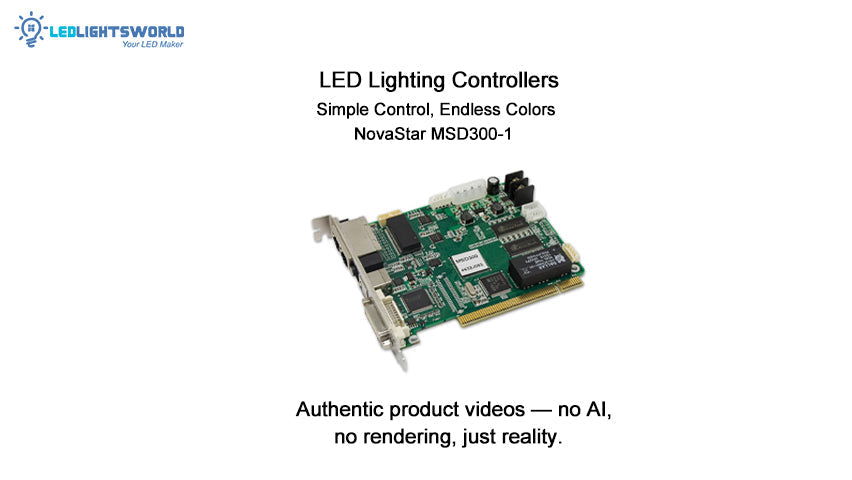 NovaStar MSD300-1 Entry-Level Sending Card for LED Display Screens | LEDLightsWorld