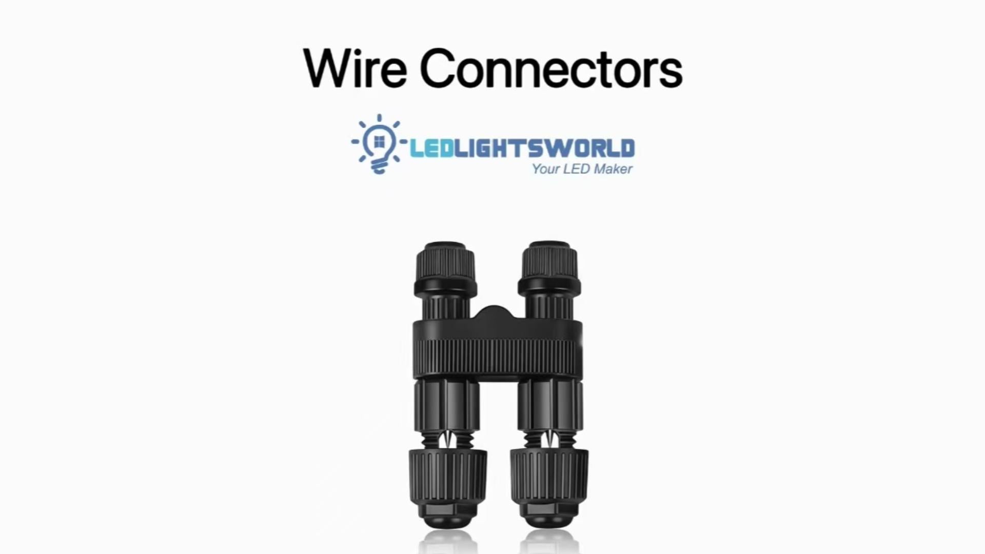 Waterproof Fastlock2 Low Voltage Wire Connectors for Landscape Lightin