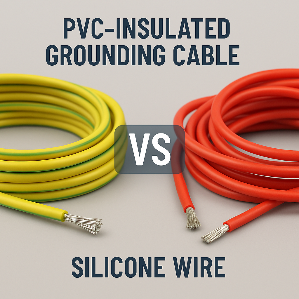 PVC Insulated Grounding Cable vs Silicone Wire: Which One Suits Your LED Project Best