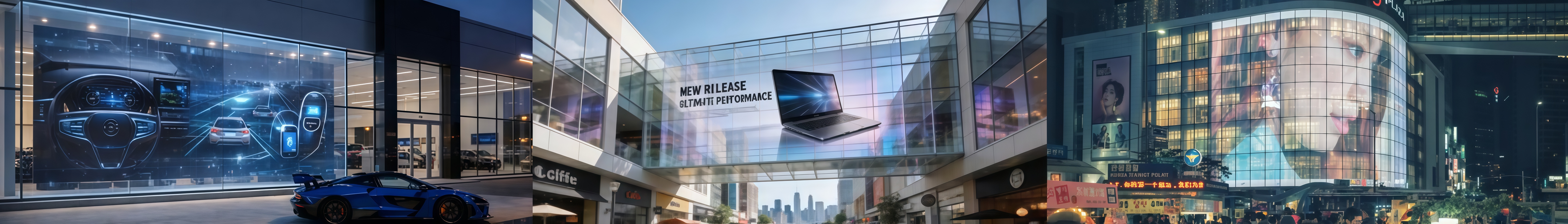 Outdoor Transparent LED Screen