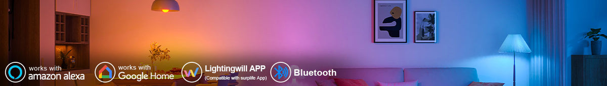 APP Controlled Smart LED Lights | WiFi & Bluetooth RGB/RGBW Lighting
