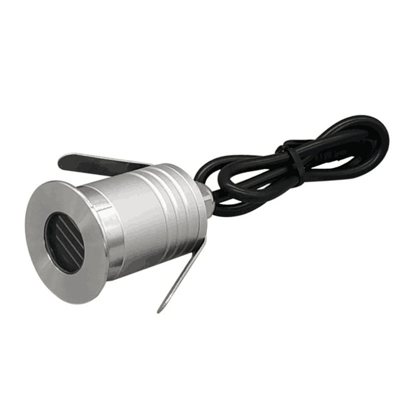 8/10-Pack Anti-Glare Grille Low Voltage LED Step Lights – 1W / 3W | 3000K / 4000K / 6000K  | DC12–24V | IP67 Waterproof Stainless Steel Anti-Glare Step & Path Lights