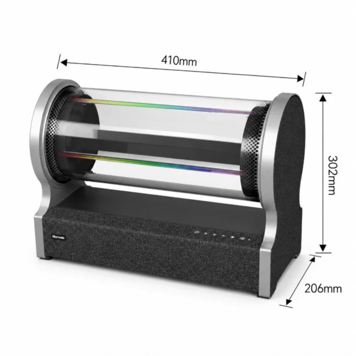 Ventilateur LED holographique 3D 50 cm, 2 pales, 256 LED, 800 nits, pour affichage publicitaire, livraison gratuite
