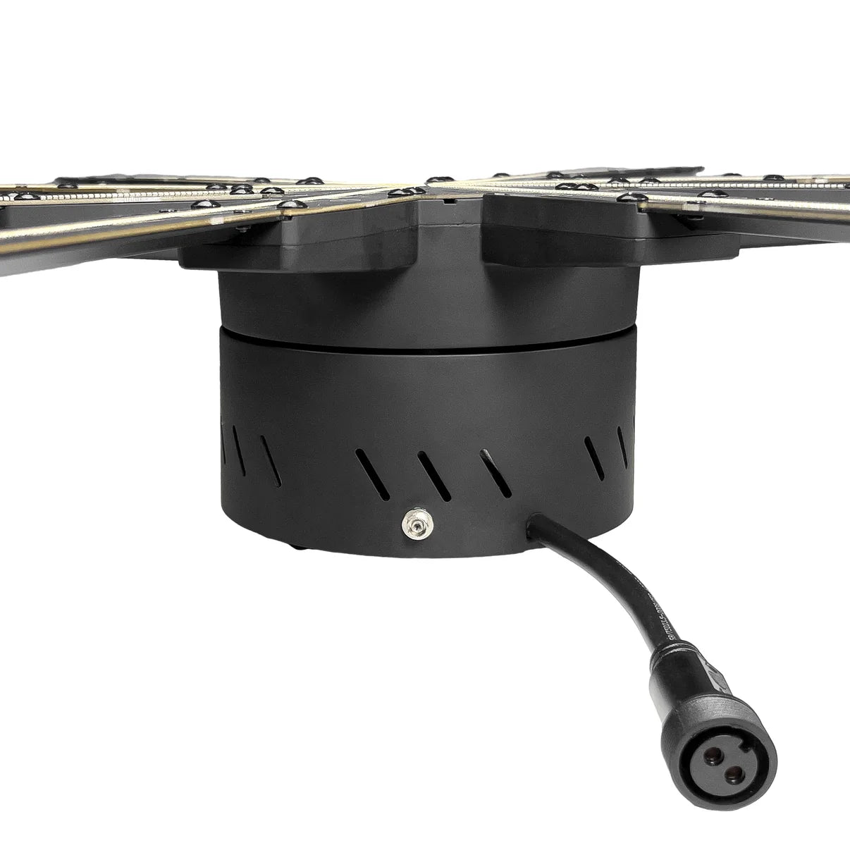FL-SY Series 150cm to 180cm (59.1–70.9 inch) Large Size | 3D Hologram Fan LED Display | Flat Fan Synchronous Control | LED Hologram Projector | Fan Only / Fan with Dual-Pole Mobile Stand | 8 Blades, Power Adapter Included