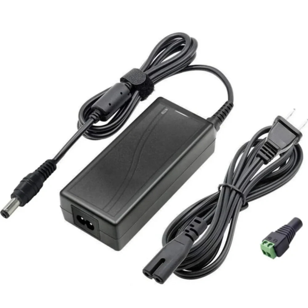 DC 6V Desktop Power Supply Adapter 30W/60W, AC 100–240V Input, US Plug, Switching Transformer for Electronics, Router, Toys, DIY Projects