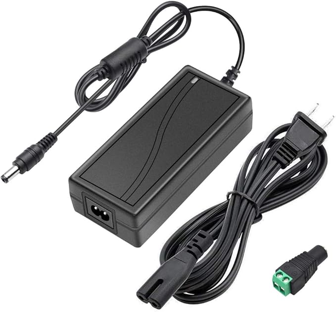 DC 12 V Desktop-Netzteiladapter 36 W–120 W, AC 100–240 V Eingang, Schalttransformator-Ladegerät mit US/UK-Stecker – für LED-Streifenlichter, CCTV, Pumpen und Elektronik
