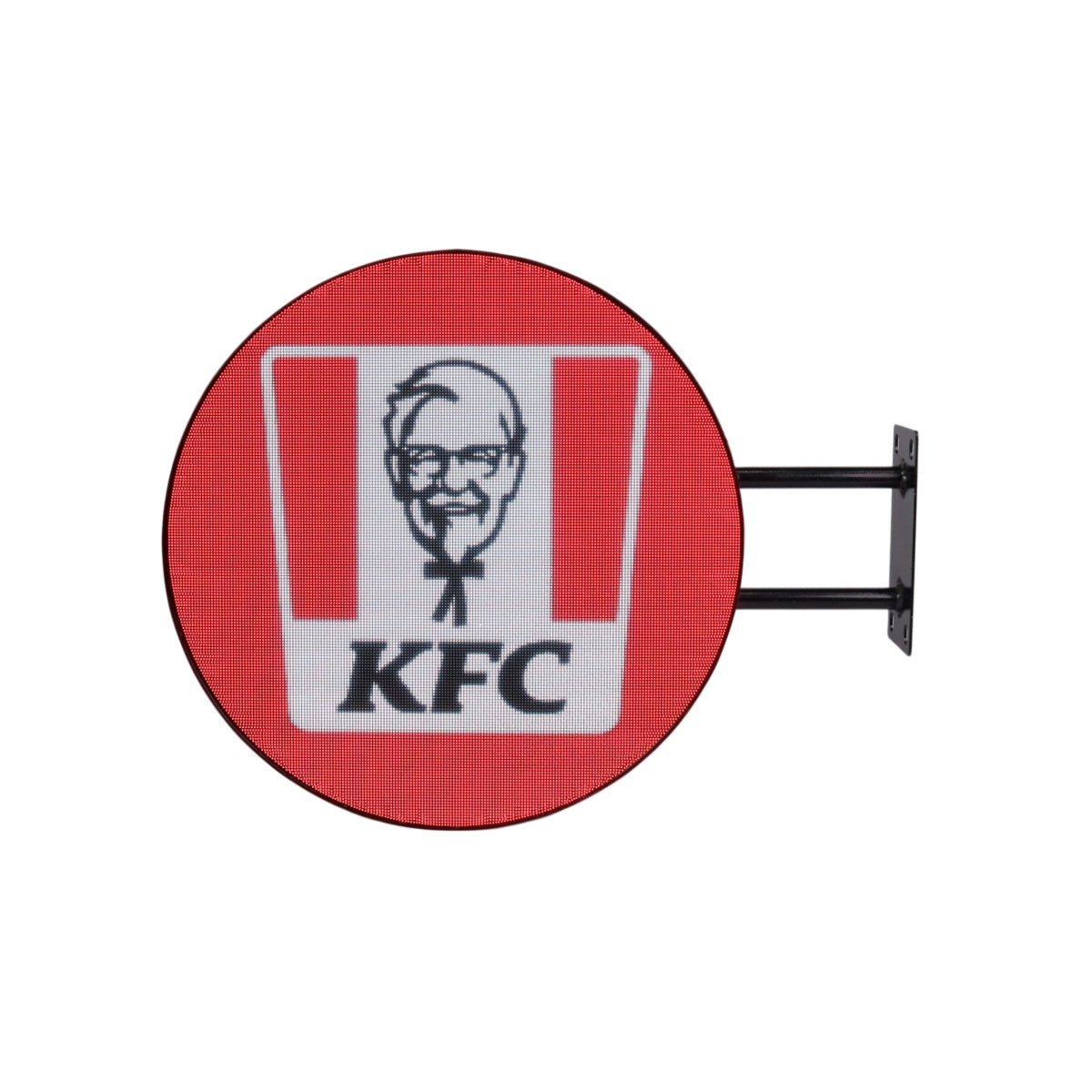 P5 50CM (20'') Diameter Outdoor Round LED Display Circle Logo LED Sign