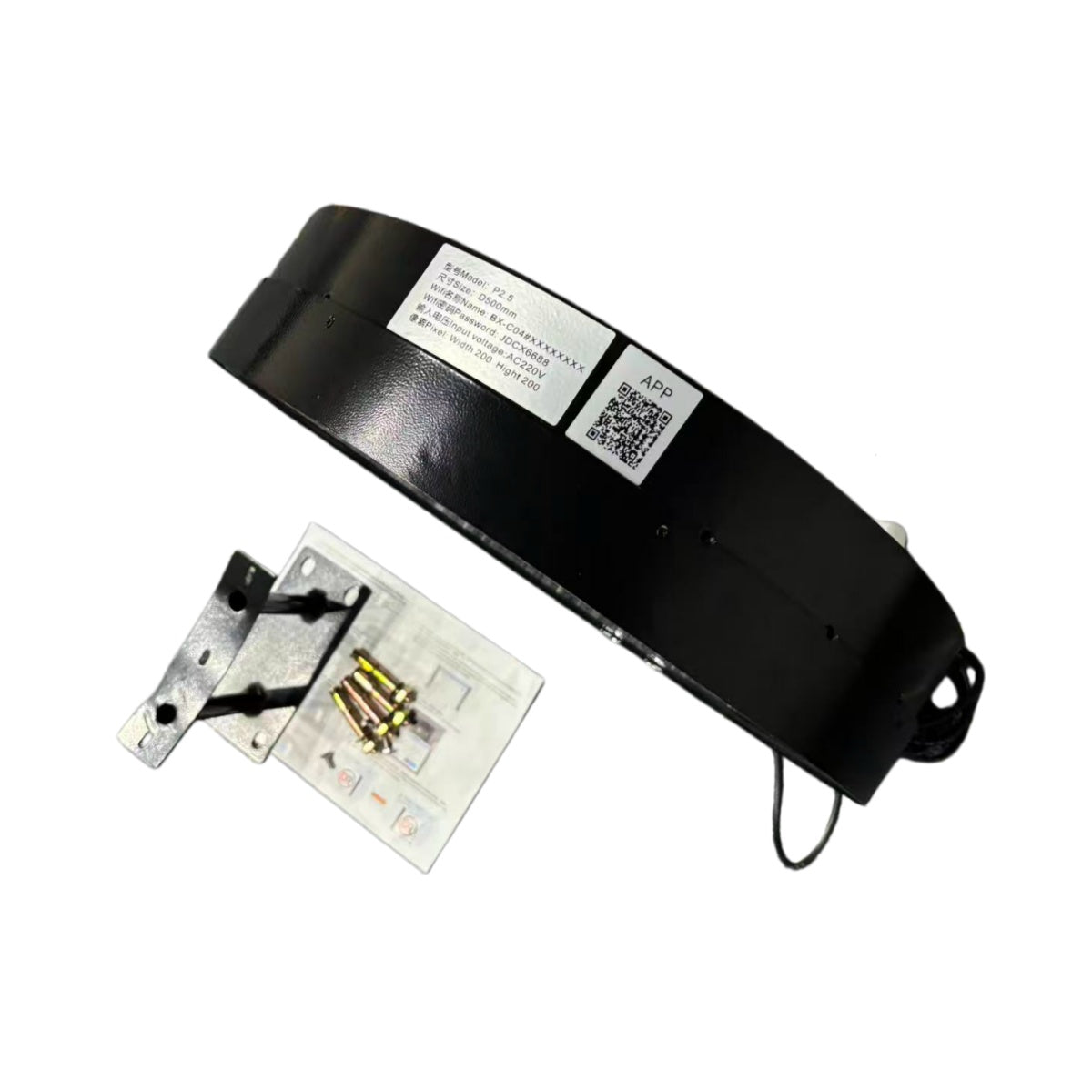 P1.86 70CM (27.56'') Diameter Outdoor Round LED Display High Resolution Circle Logo LED Sign