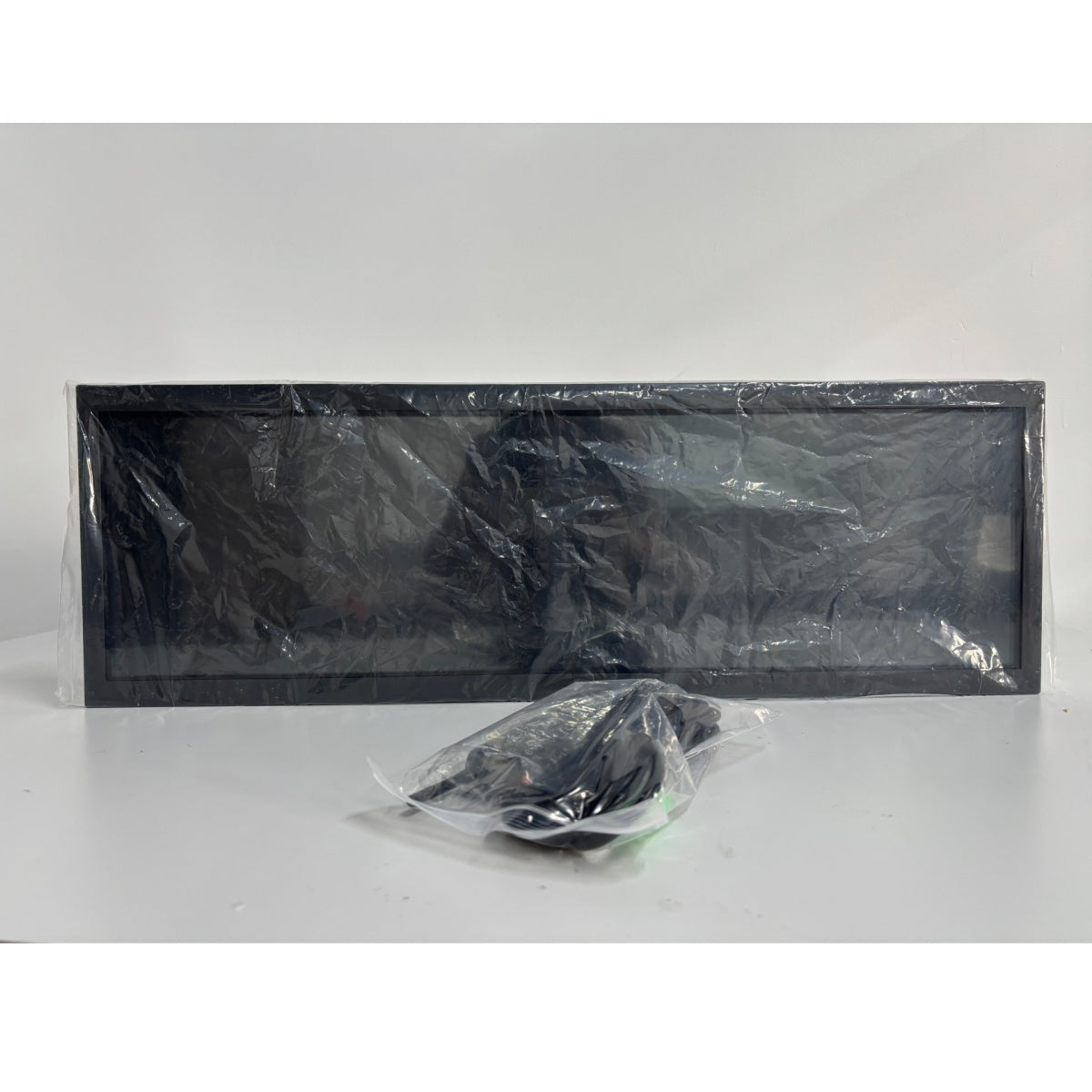 24.5 Inch (597.9×168.2mm Viewable) Commercial Ultra-Wide LCD Shelf Display | Android Stretched Bar Screen | Cloud, App & USB Playback