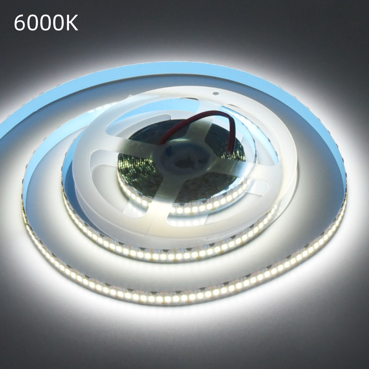 High Density SMD2835 LED Strip Light | 240 LEDs/m | 18W/m | 12V DC | 10mm PCB | 5m Roll | 3000K/4000K/6000K | IP00/IP67 Options