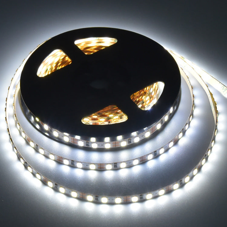 SMD2835 LED Strip Light | 3000K / 4000K / 6000K | 120 LEDs/m | 8W/m | 12V DC | 4mm / 5mm PCB | 5m Roll | Non-Waterproof IP00
