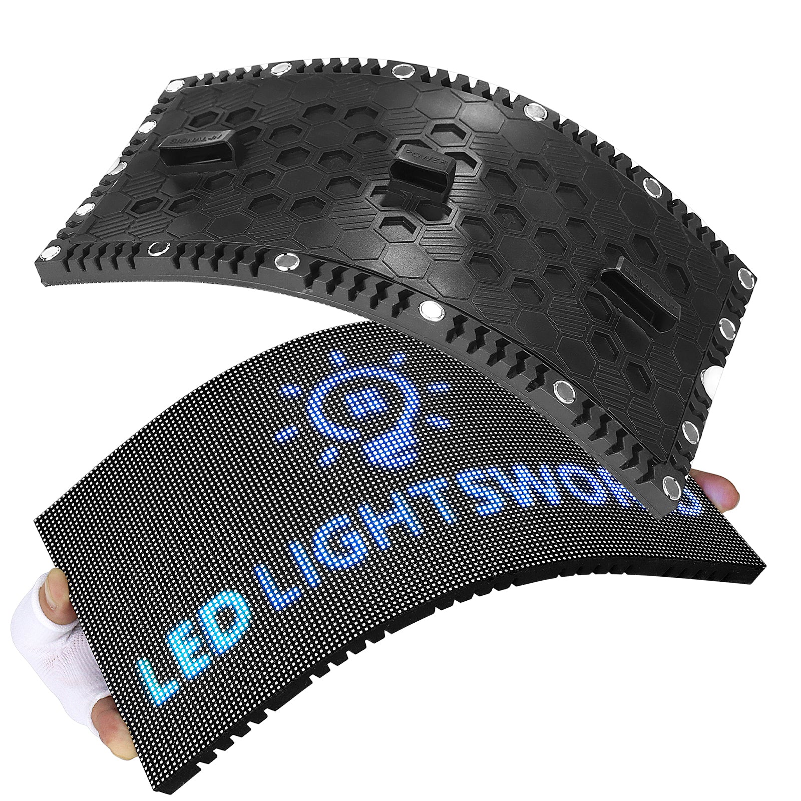 OF-3S Series Outdoor Flexible LED Module – P4 | 320×160mm Panel | IP65 Front Maintenance | 4500nits