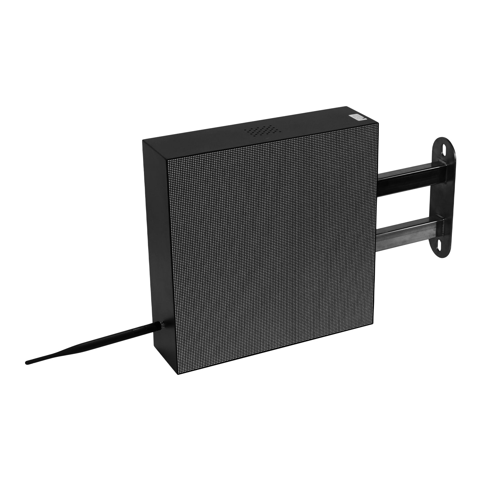 Doppelseitiges LED-Ladenschild der DS-Serie – P2.5 · 320×320 mm | Wasserdichtes Projektionsschild für Cafés, Boutiquen und kleine Geschäfte