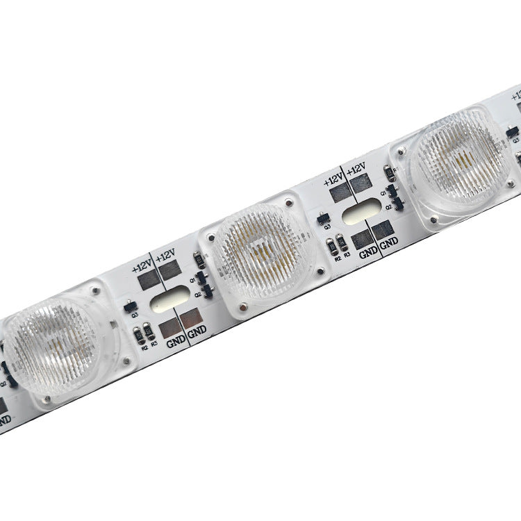 SMD3030 High Brightness Rigid LED Strip Light – 12V DC, 18 LEDs/M, 20W, for Side-Emitting Light Box, Available in Bare PCB (IP20) & Aluminum Channel (IP65), Warm White / Pure White