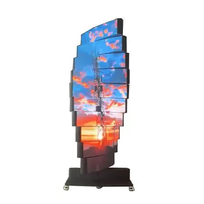 MR-3FC Series Curved Mechanical Rotated Tower LED Display