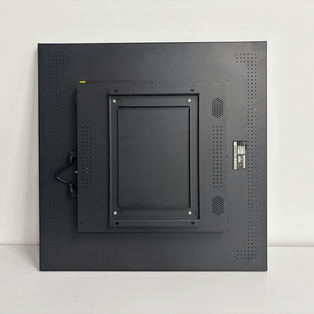 SQ Series 33.3 Inch (598×598mm Viewable) Proportional Square LCD Display Screen, Cloud / APP / USB Disk