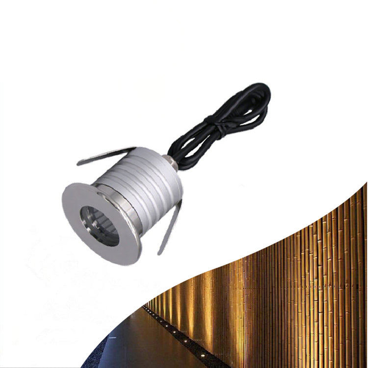 8/10-Pack Anti-Glare Grille Low Voltage LED Step Lights – 1W / 3W | 3000K / 4000K / 6000K  | DC12–24V | IP67 Waterproof Stainless Steel Anti-Glare Step & Path Lights