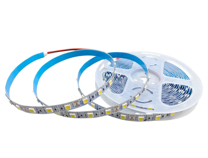 SMD5050 Single Color LED Strip Light – DC 12V | 60 LEDs/m | 10mm PCB