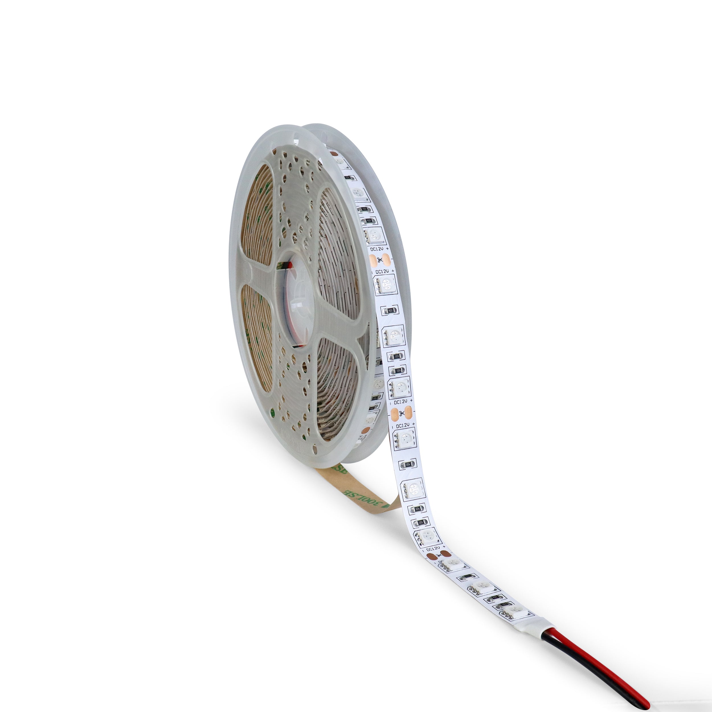 660–670nm  SMD5050 DC12V Red LED Strip Light – High Power Red for Therapy & Plants, 30/60/120 LEDs/m, 5 Meters, IP00/IP65