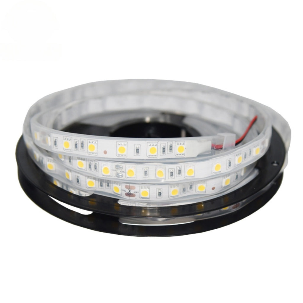 Membrane Led Strip >DC 12V Dimmable SMD5050-300 Flexible LED Strips 60 LEDs Per Meter 10mm ...