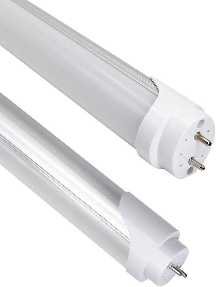 2 Fuß Retrofit T8 LED-Röhrenleuchte – 10 W – Mattierte Abdeckung – Warmweiß/Naturweiß/Tageslichtweiß – 4er-Pack/20er-Pack – Vorschaltgerät-Bypass – Nicht dimmbar