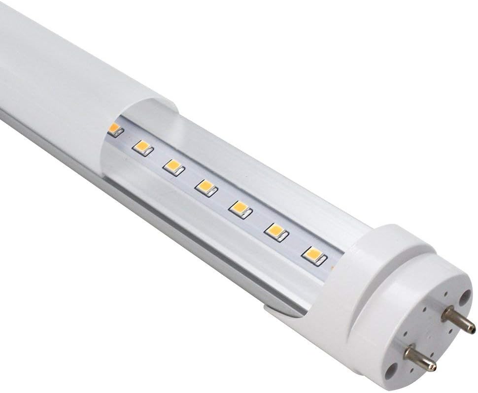 2 Fuß Retrofit T8 LED-Röhrenleuchte – 10 W – Mattierte Abdeckung – Warmweiß/Naturweiß/Tageslichtweiß – 4er-Pack/20er-Pack – Vorschaltgerät-Bypass – Nicht dimmbar