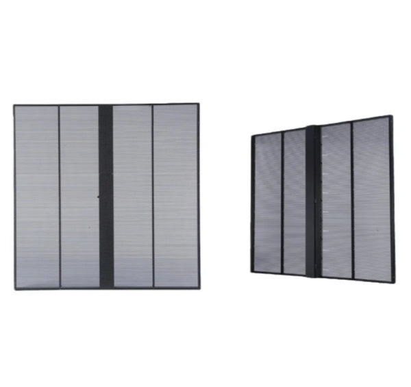 Transparenter LED-Bildschirm der aClear-Serie, 3,9/7,8 mm Pixel, 1500 Nits/4500 Nits in 500 x 500 mm Aluminium, für den Innenbereich, für Glas-/Fensterdisplays