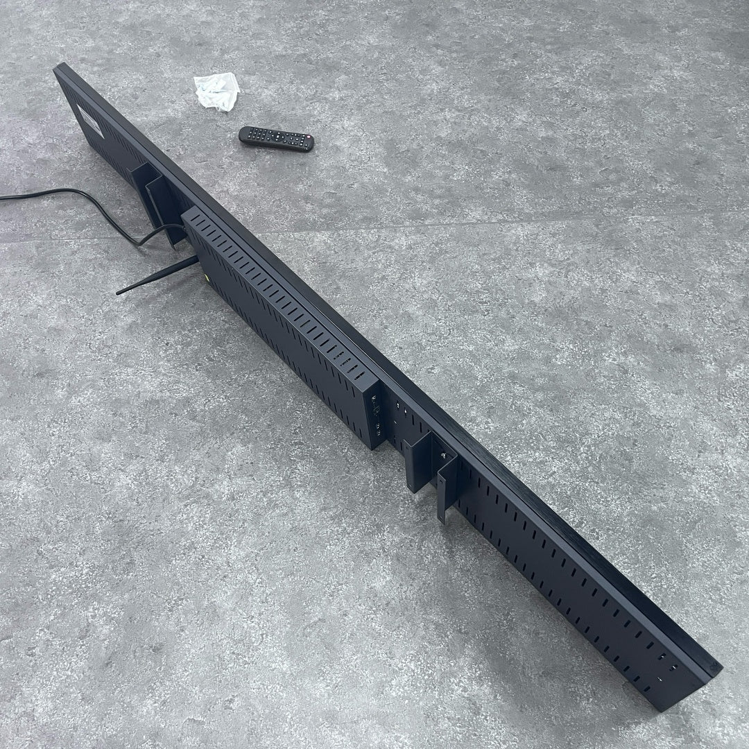 56.6 Inch (1431×160mm Viewable) Commercial Android Stretched LCD Bar Display | Ultra-Wide Shelf Screen | Cloud / USB / Mobile App