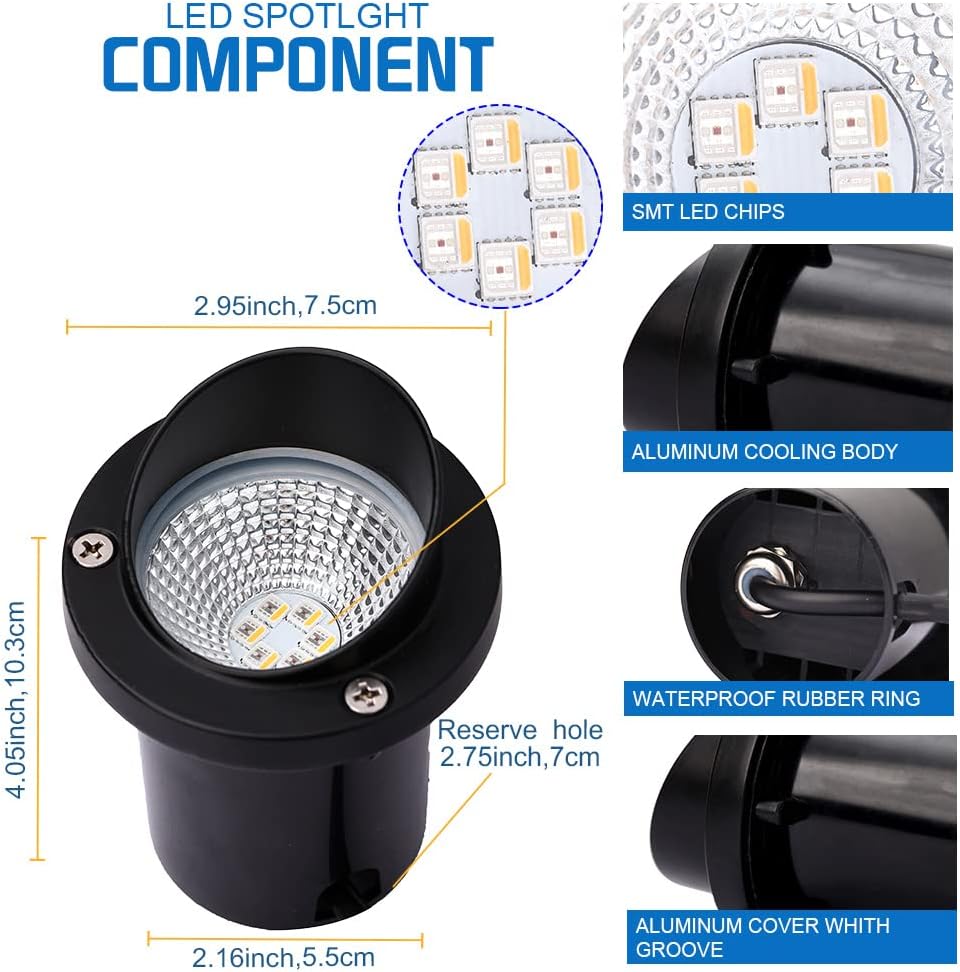 LEDLightsWorld Inground LED Well Lights - Thumbnail 5