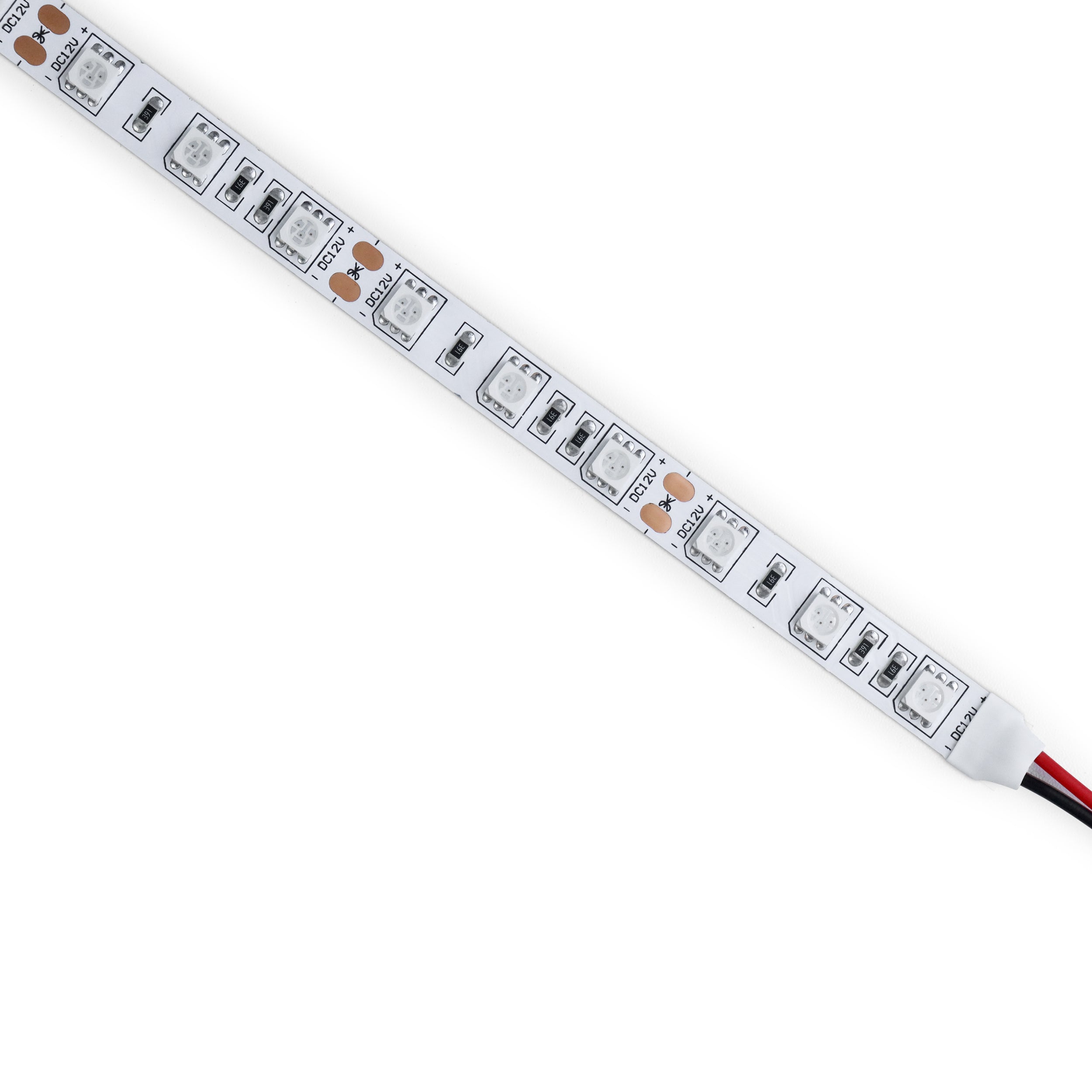 660–670nm  SMD5050 DC12V Red LED Strip Light – High Power Red for Therapy & Plants, 30/60/120 LEDs/m, 5 Meters, IP00/IP65