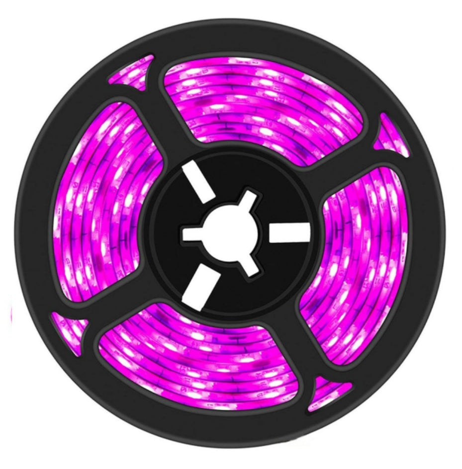 Plant Growth RED:BLUE /660nm:460nm  LED Grow Light  SMD5050 60LEDs 12V 14.4W Per Meter Strip