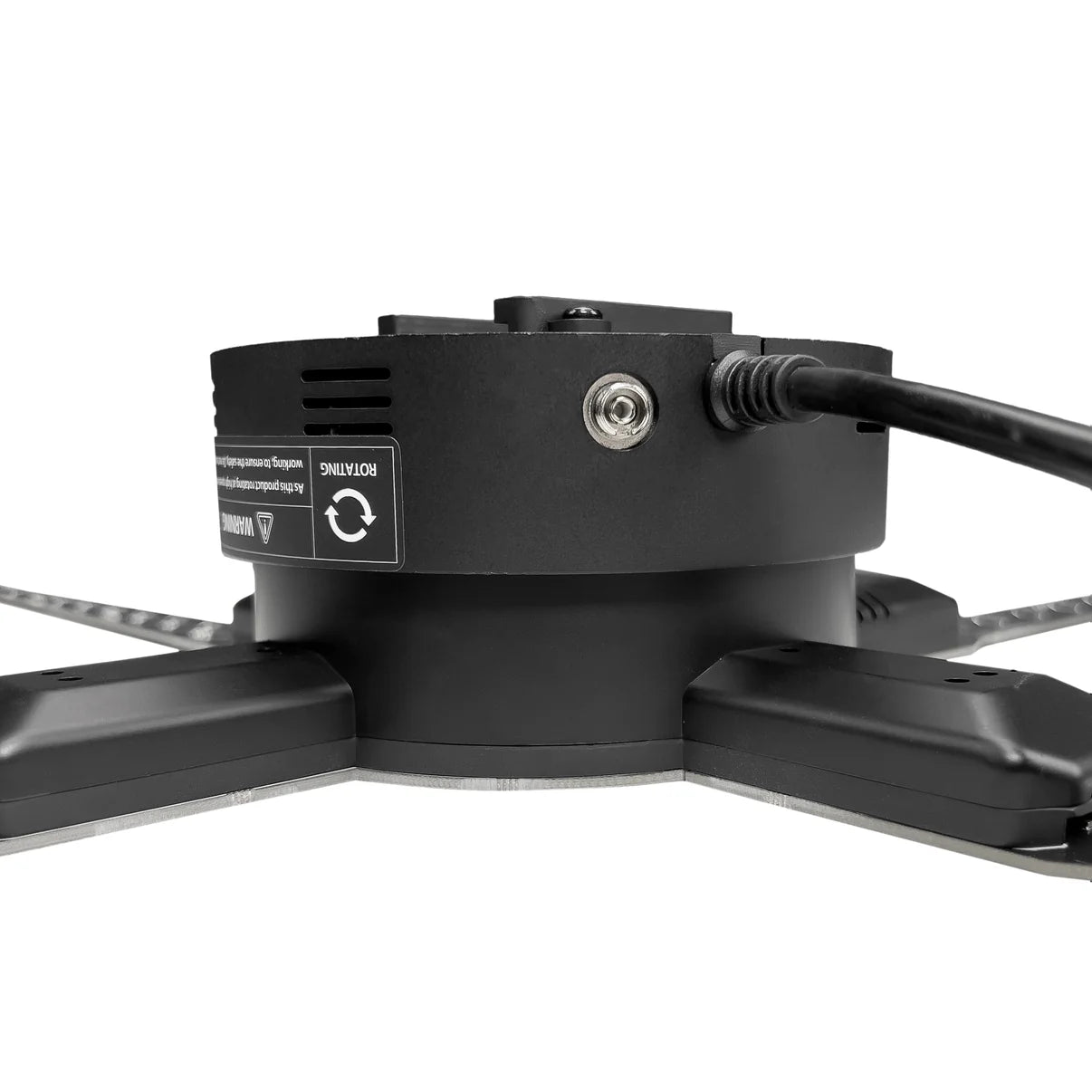 Ventilateur LED holographique 3D 100 cm, 4 pales, 1 024 LED, 2 000 cd/㎡, contrôle via application Wi-Fi et Cloud, livraison gratuite (100 m)